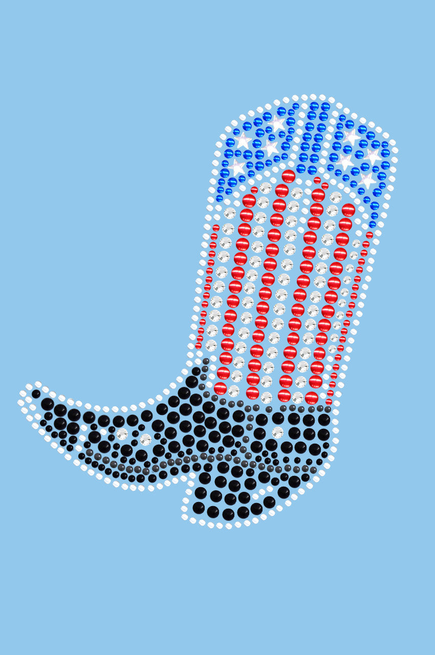 Boot (Red, White, & Blue) - Women's T-shirt