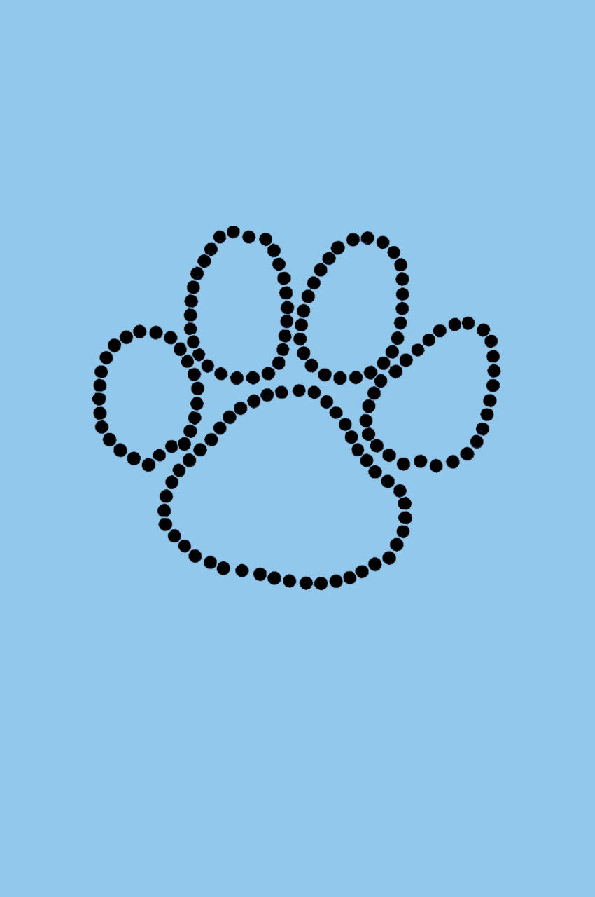 Paw (Black Nailheads) bandana