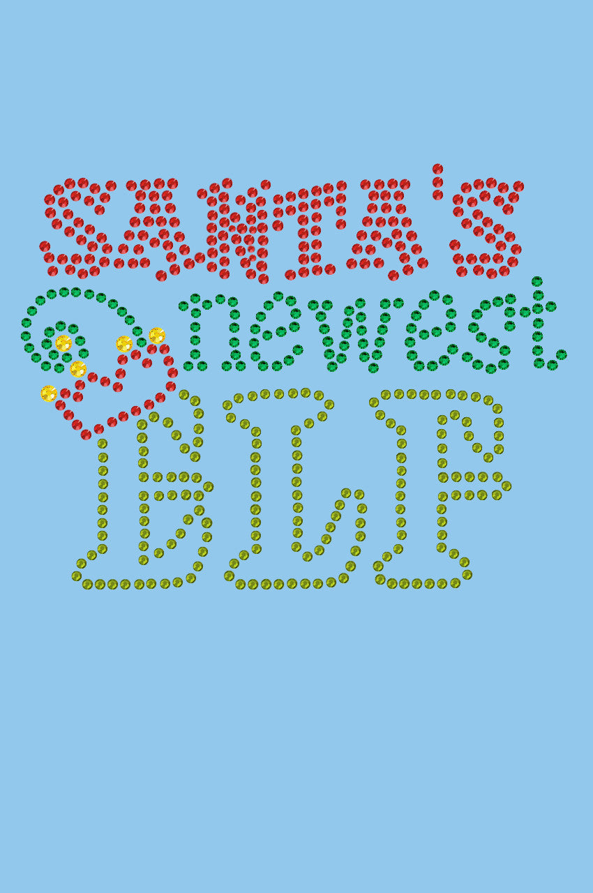 Santas Newest Elf - Womens T-shirt