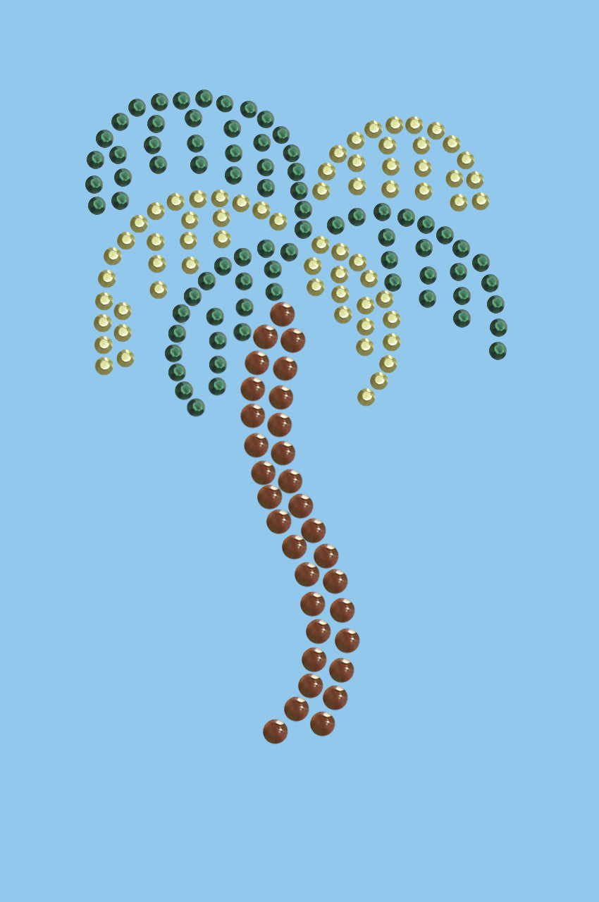 Palm Tree (Rhinestuds) - Bandanna