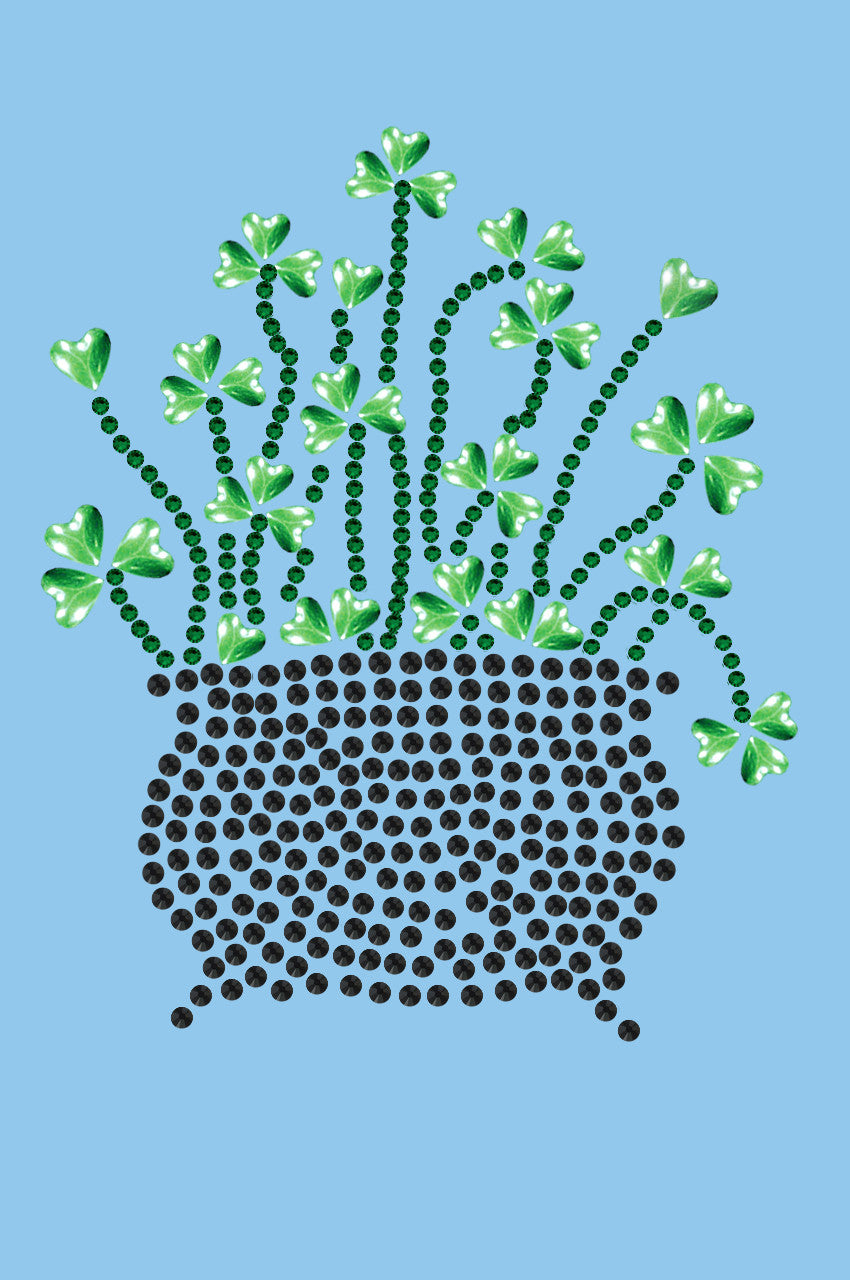 Pot of Shamrocks - Women's T-shirt