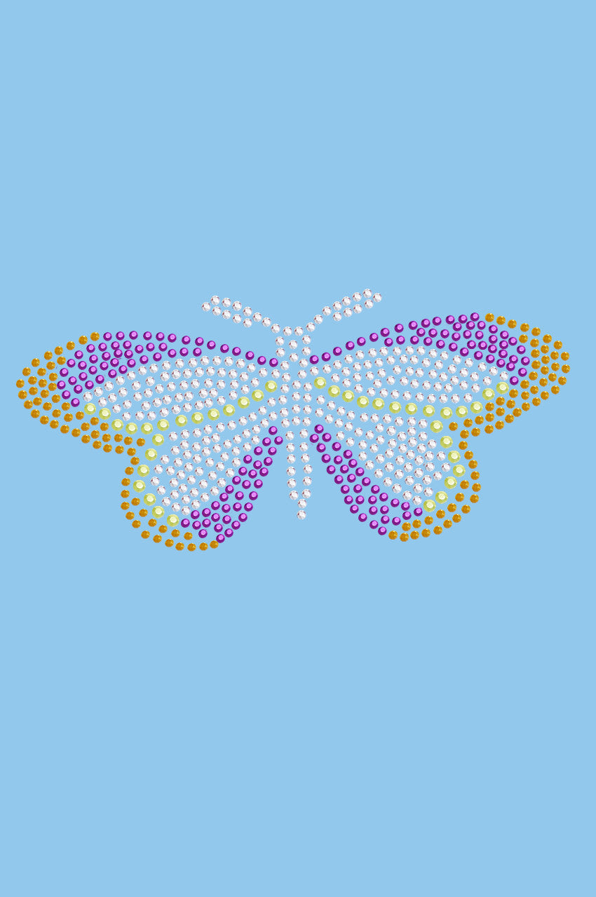 Magenta Butterfly - Womens T-shirt