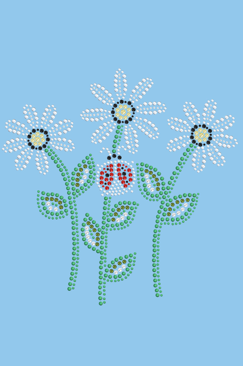 Daisies with Lady Bugs - Custom Tutu