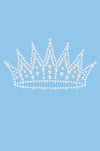 Crown 1 (Austrian crystal Rhinestones) - Womens T-shirt