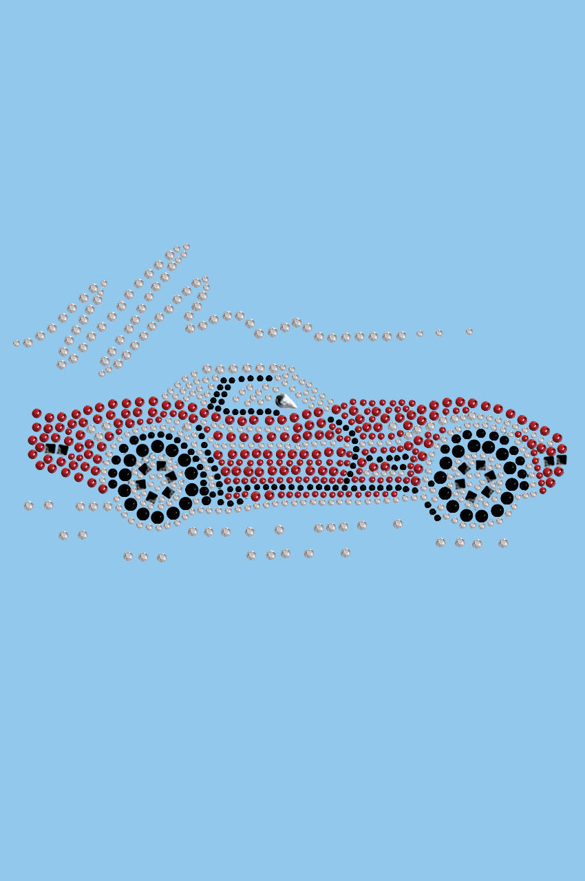 Red Corvette - Womens T-shirt