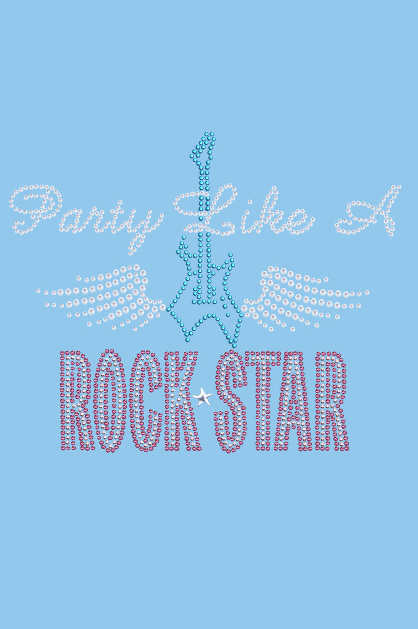 Party Like a Rock Star - Womens T-shirt