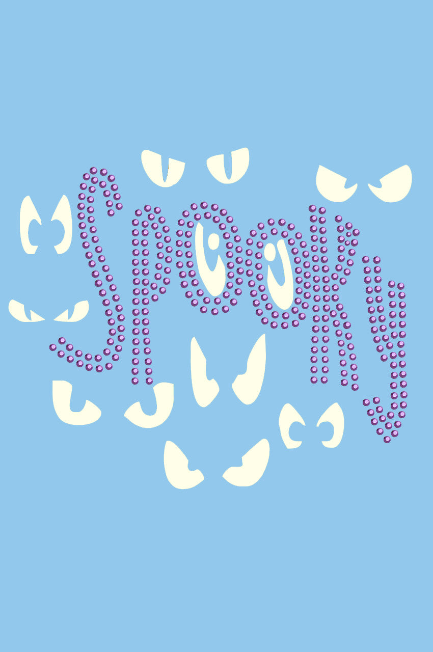 Spooky Glow in the Dark Eyes - Women's Tee