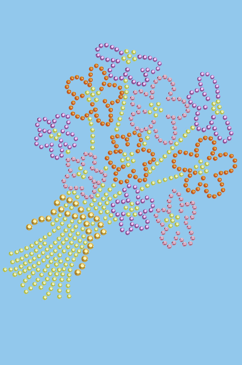 Flower Bouquet - Bandanna