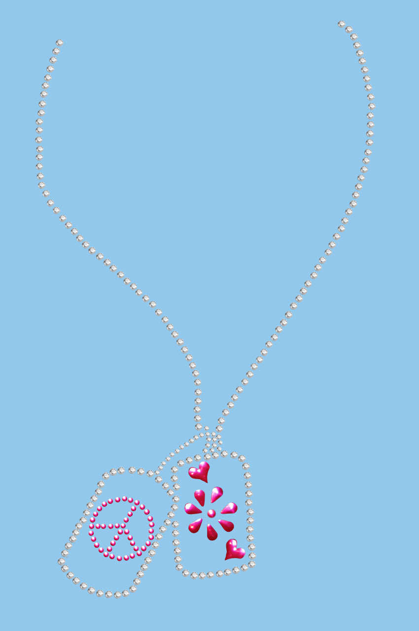 Dog Tags Necklace 2- Womens T-shirt