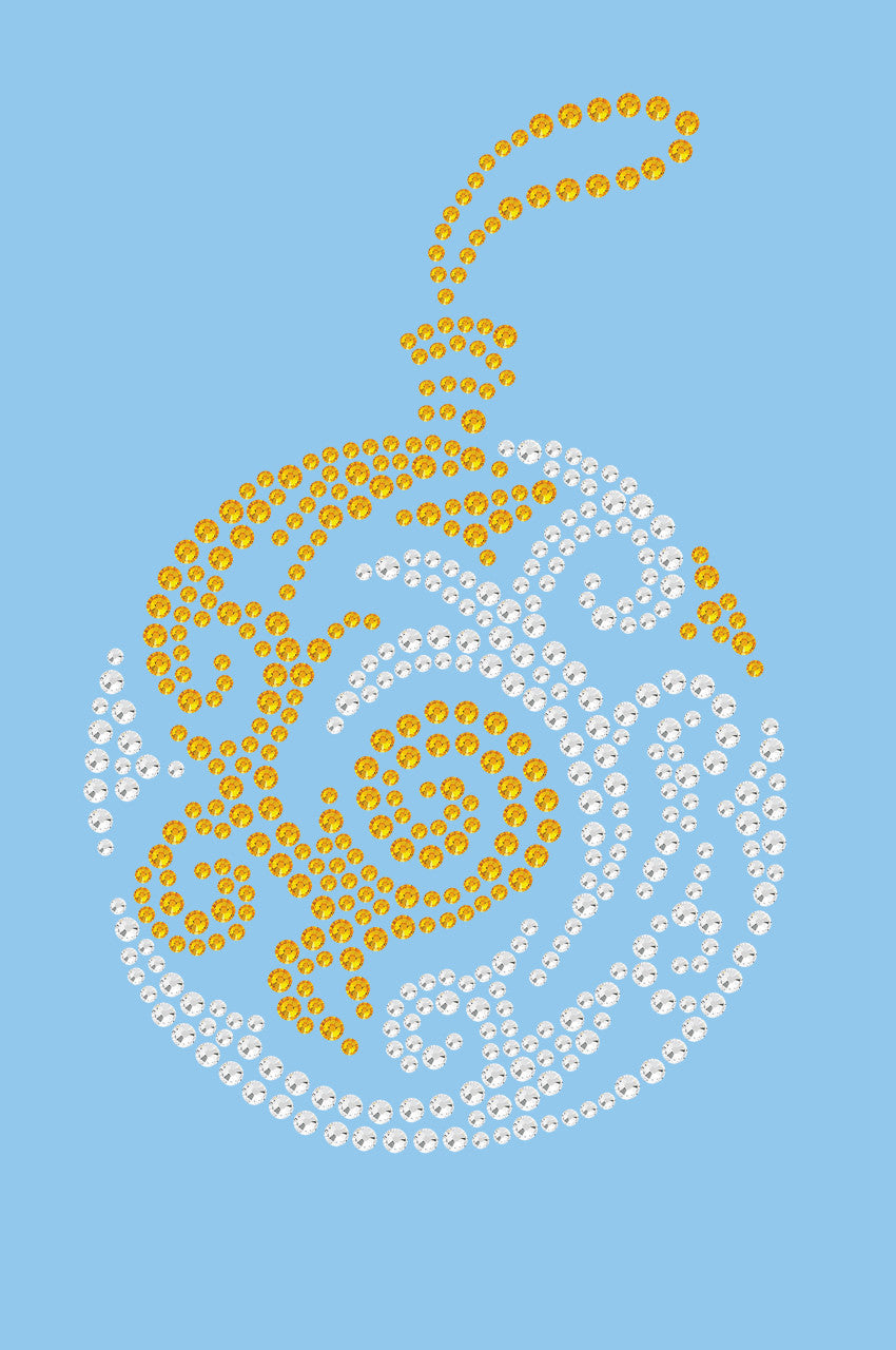 Gold & Silver Christmas Ornament - Bandana