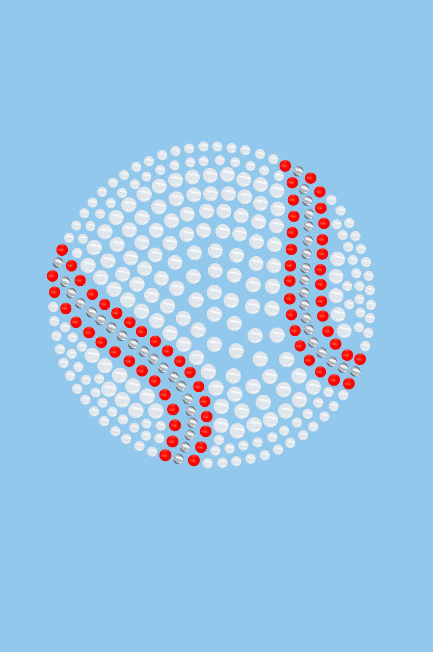 Baseball (White Nailheads) - Women's Tee