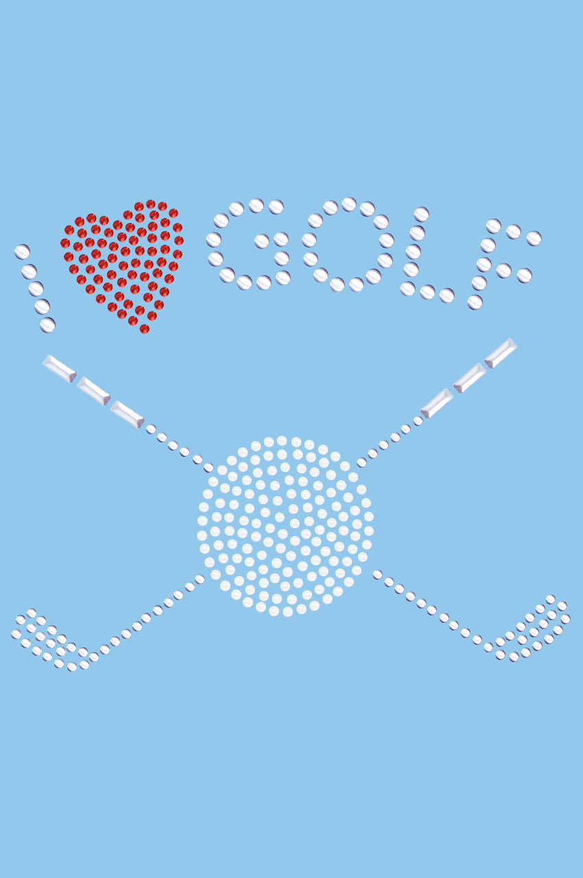 I Love Golf (Small) - Women's Tee