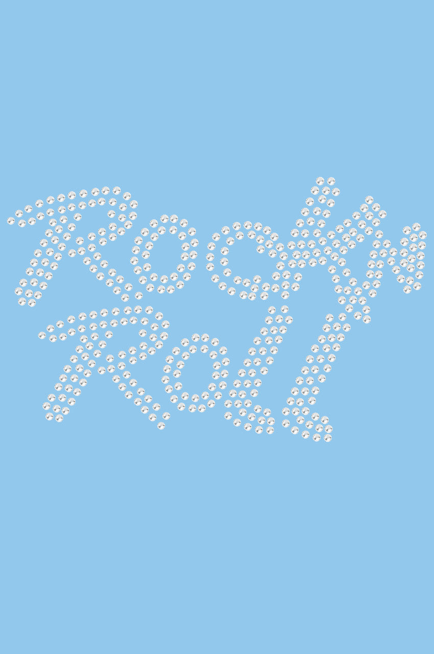 Rock n Roll (Rhinestone) - Womens T-shirt