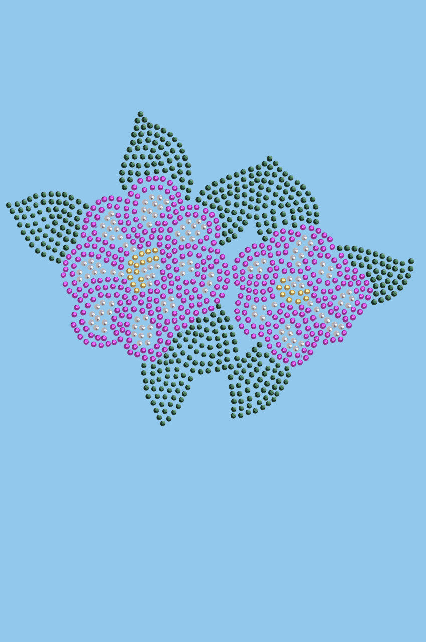 Magenta Flowers - Bandanna