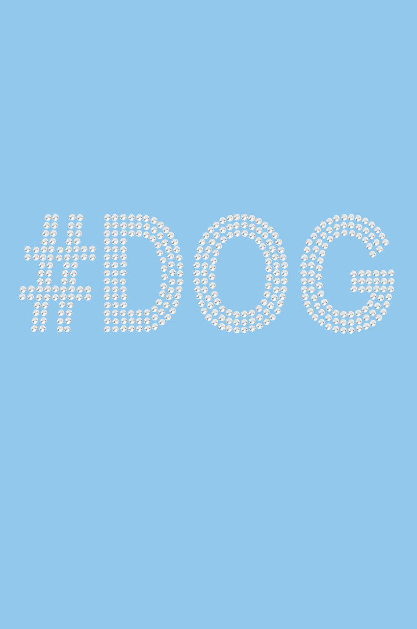 DOG (Rhinestone) - Womens T-shirt