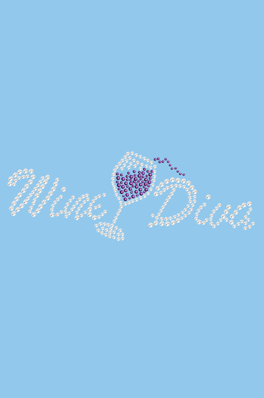 Wine Diva 1 - Womens T-shirt