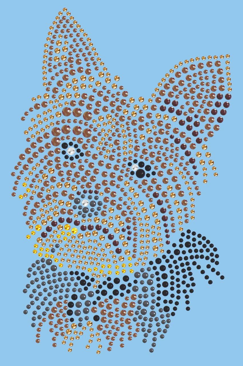 Yorkie Face 1 - bandana