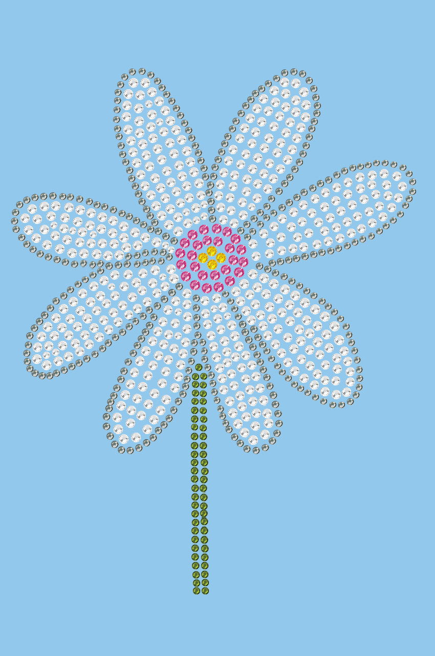 Daisy with Pink Center - Bandanna