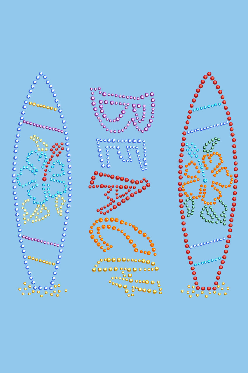 Beach Surfboards - Womens Tee