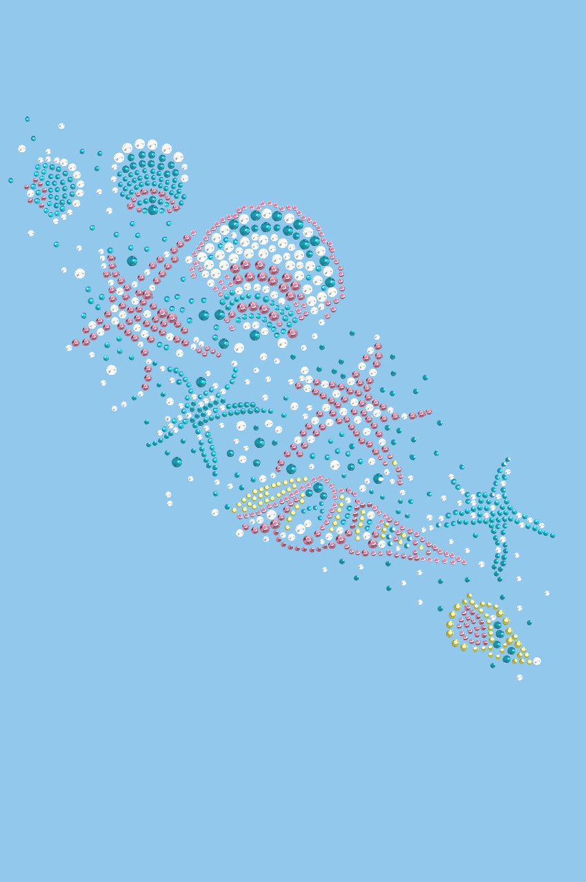 Sea Shells (Pastel) - Women's T-shirt