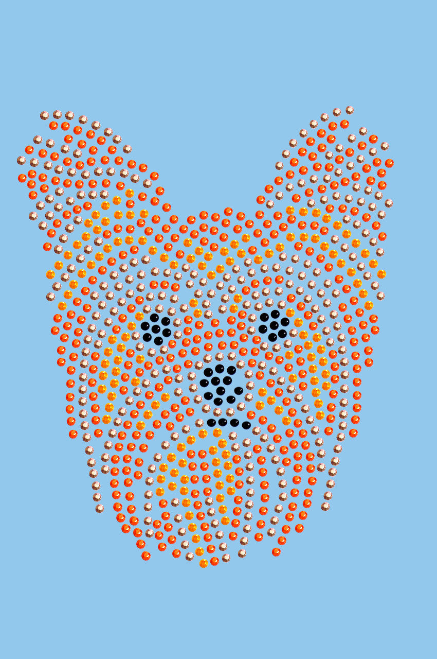 Yorkie Face 2 - bandana