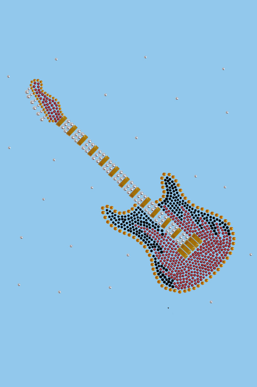 Guitar (Red & Gold) - Bandanna