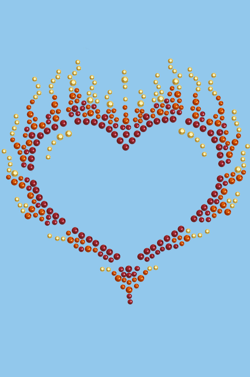 Flame Heart - Women's T-shirt