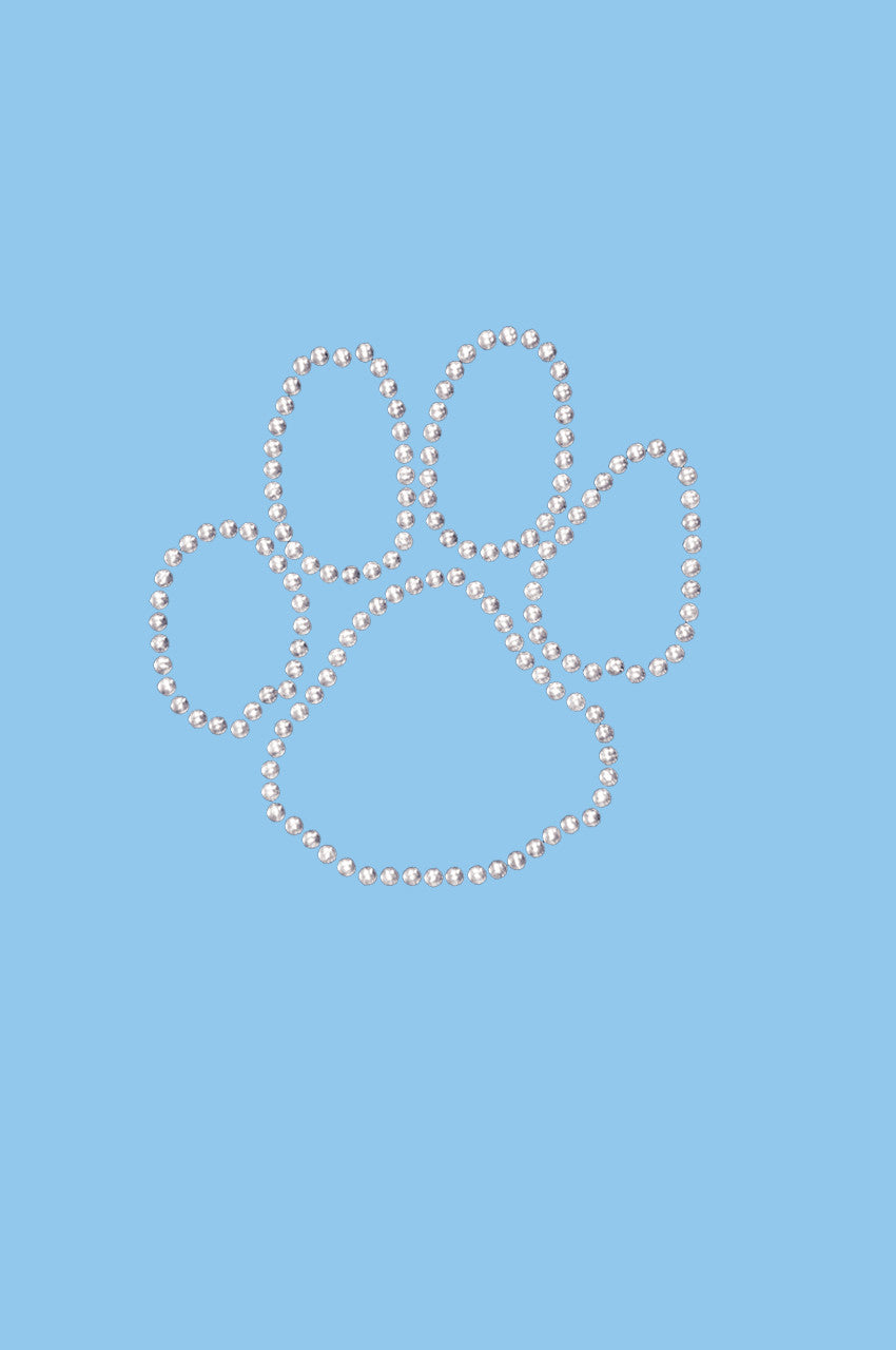 Paw (Silver Nailheads) - Women's T-shirt