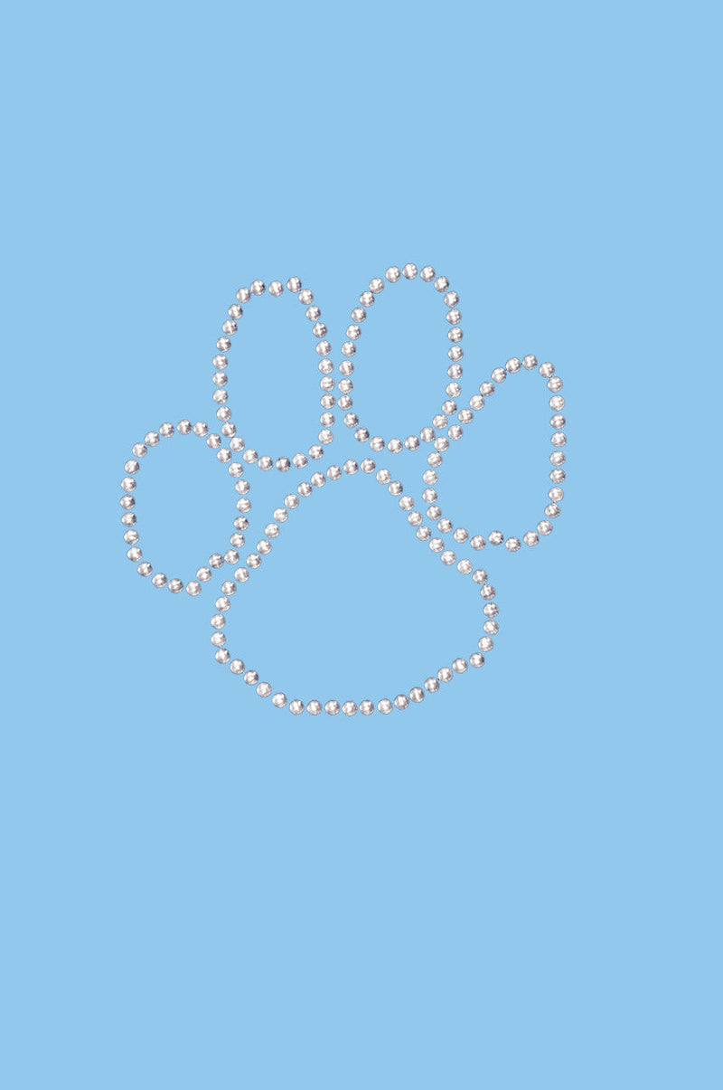 Paw (Silver Nailheads) - Women's T-shirt
