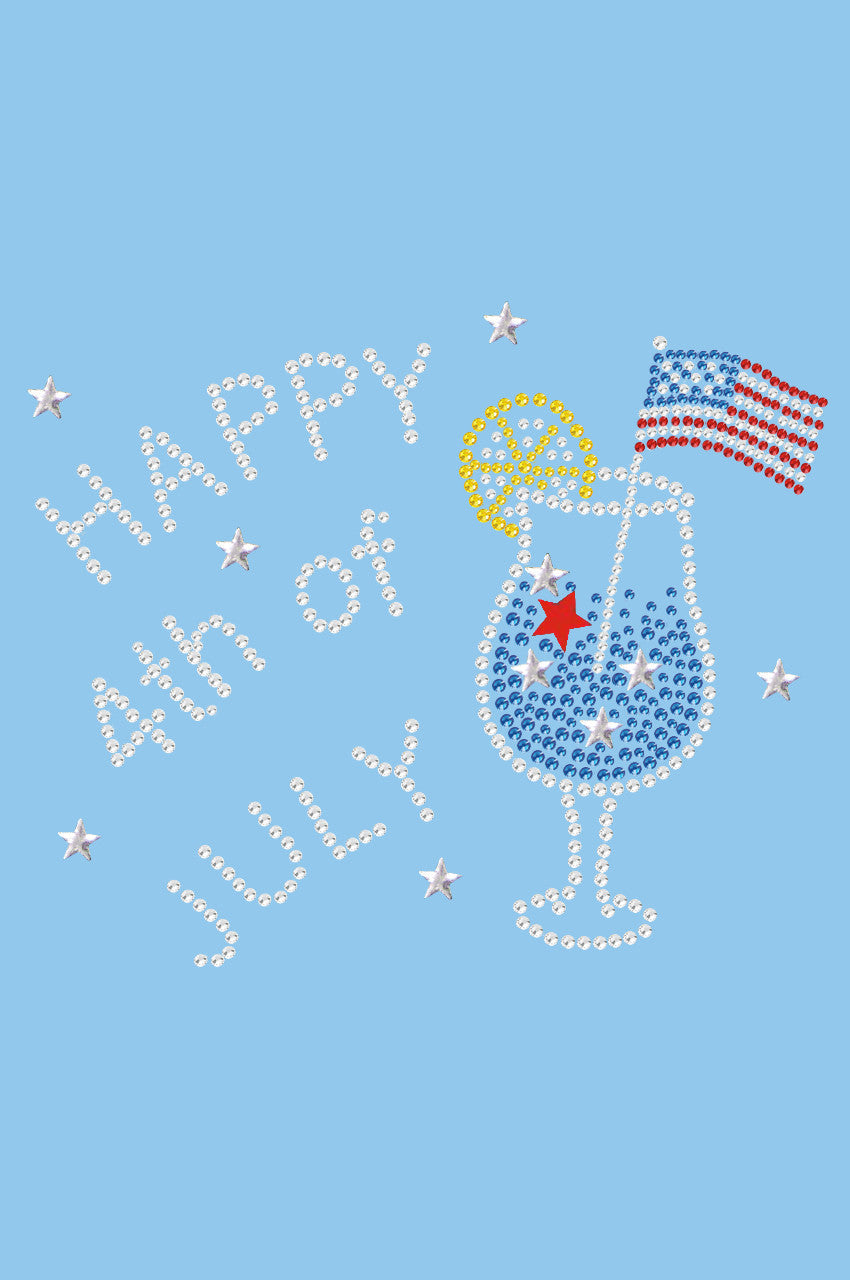 July 4th Cocktail - Womens T-shirt