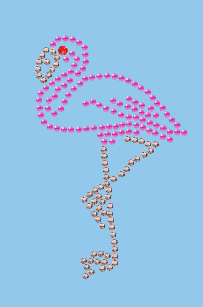 Pink Flamingo (Small) - Women's T-shirt