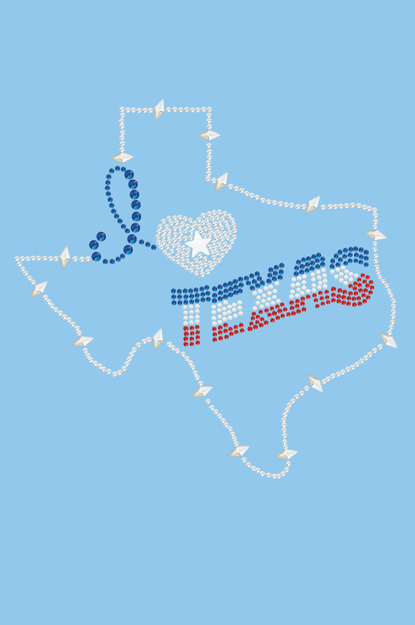 I Love Texas - Womens Tee