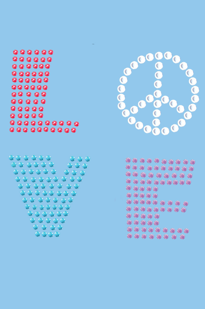 Love with Peace Sign - Bandanna