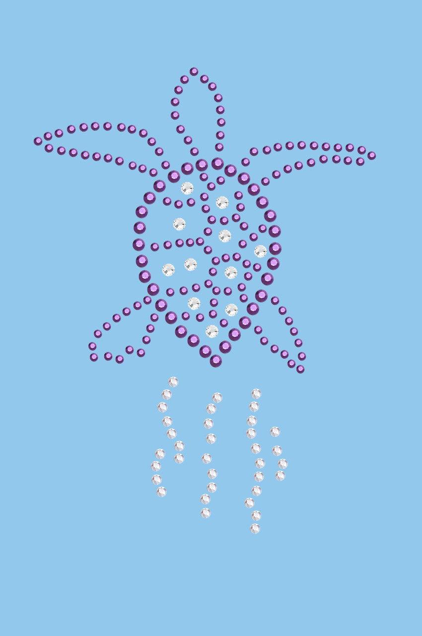 Sea Turtle (Purple) - Women's T-shirt