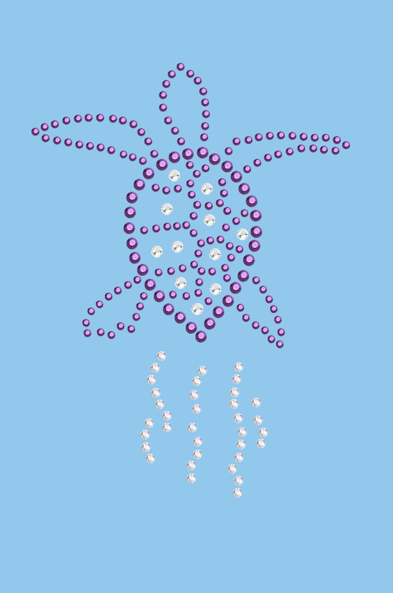 Sea Turtle (Purple) - Women's T-shirt