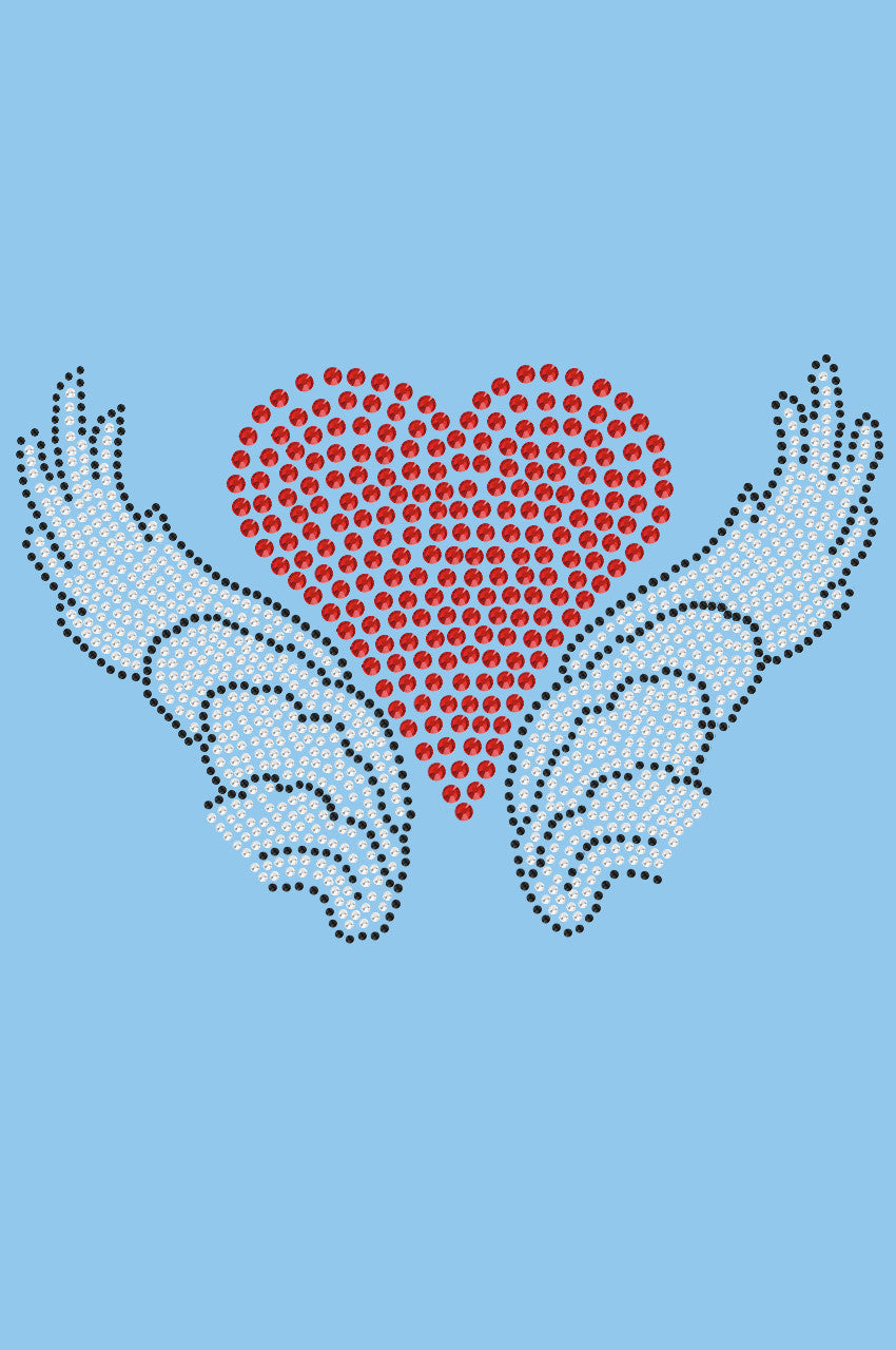 Heart with Wings 2 - Womens T-shirt