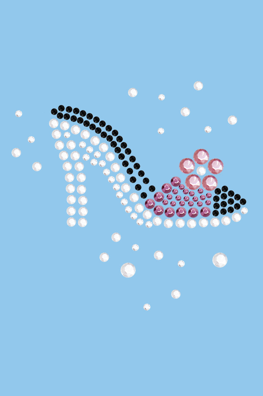 High Heel Shoe (Pink & Black) - Bandanna