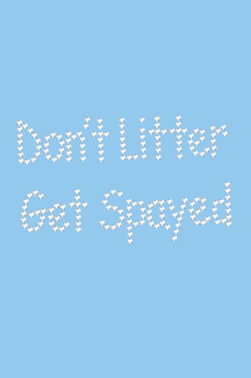 Dont Litter Get Spayed - Custom Tutu