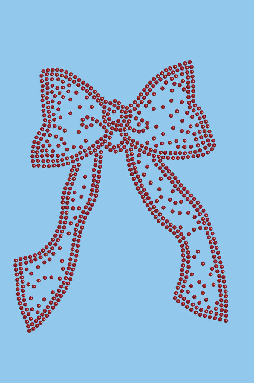 Bow (Red) - Womens T-shirt