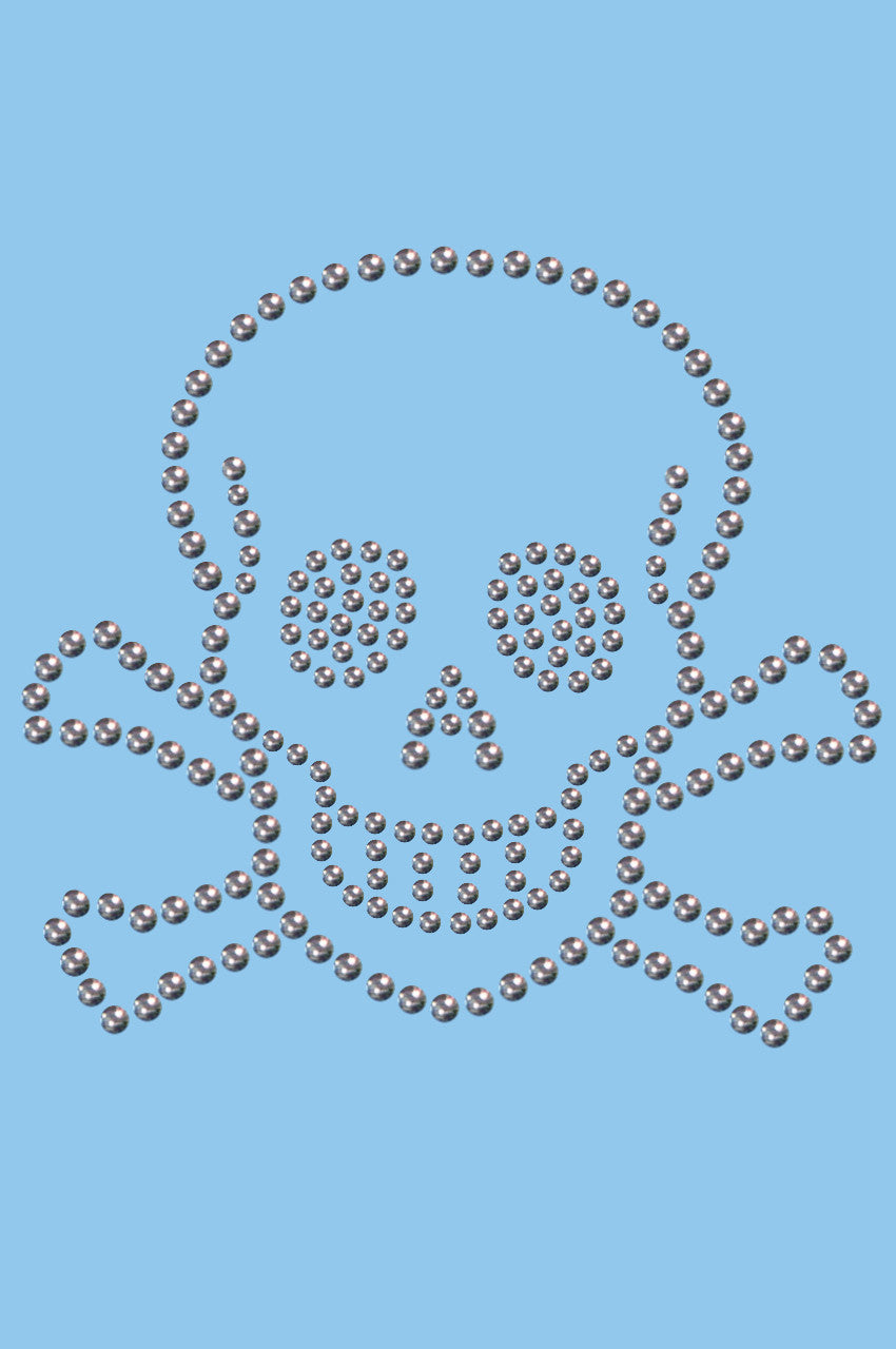 Hematite Skull - Bandanna