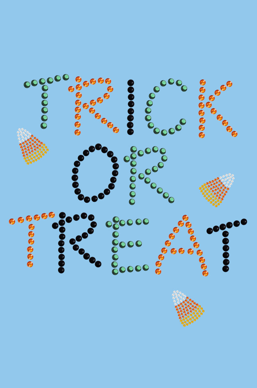Trick or Treat with Candy Corn Bandanna