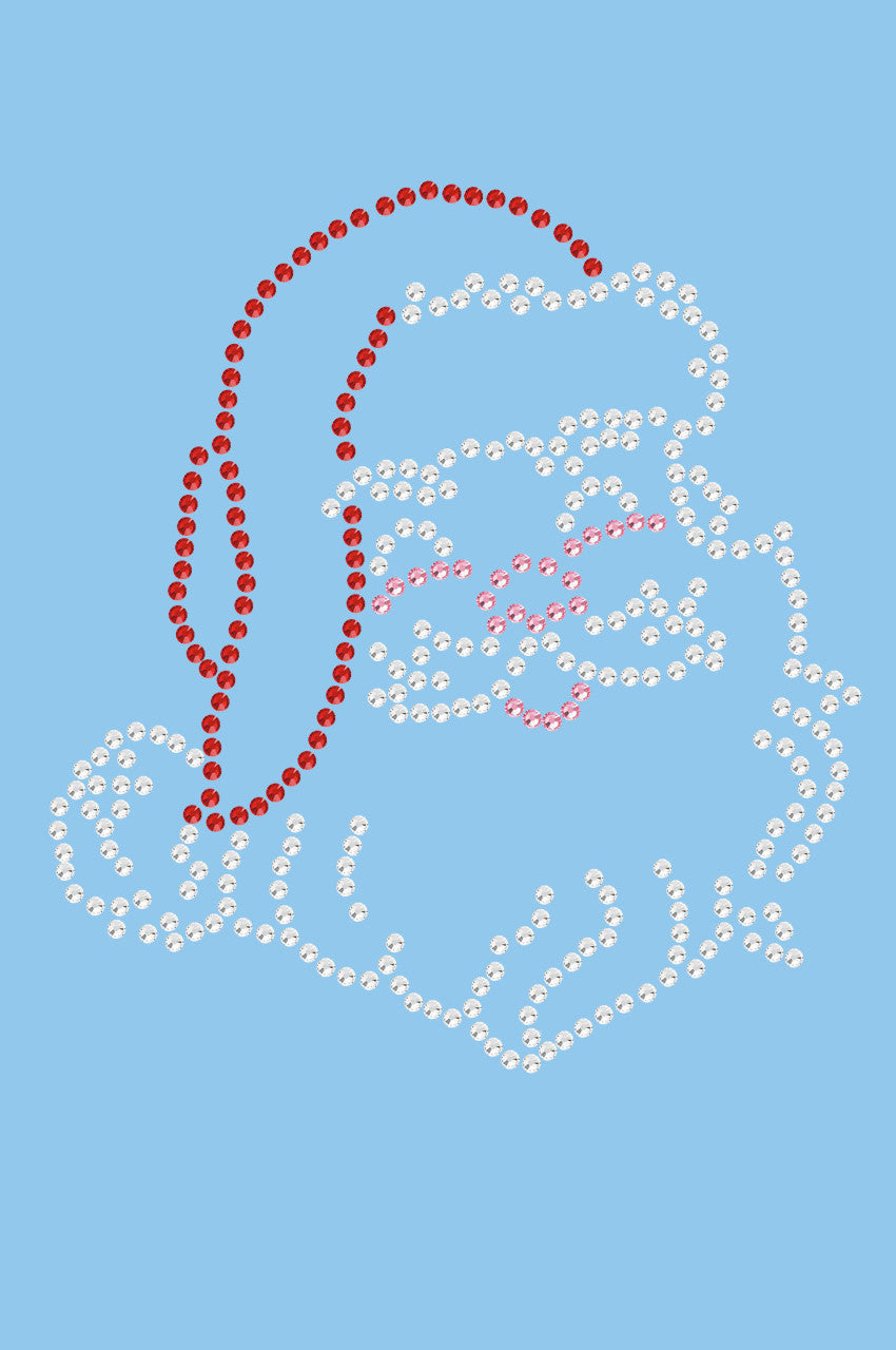 Santa Face Small - Bandana