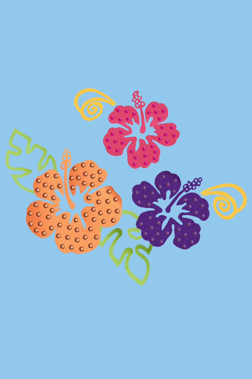 Satin Hibiscus - Womens T-shirt