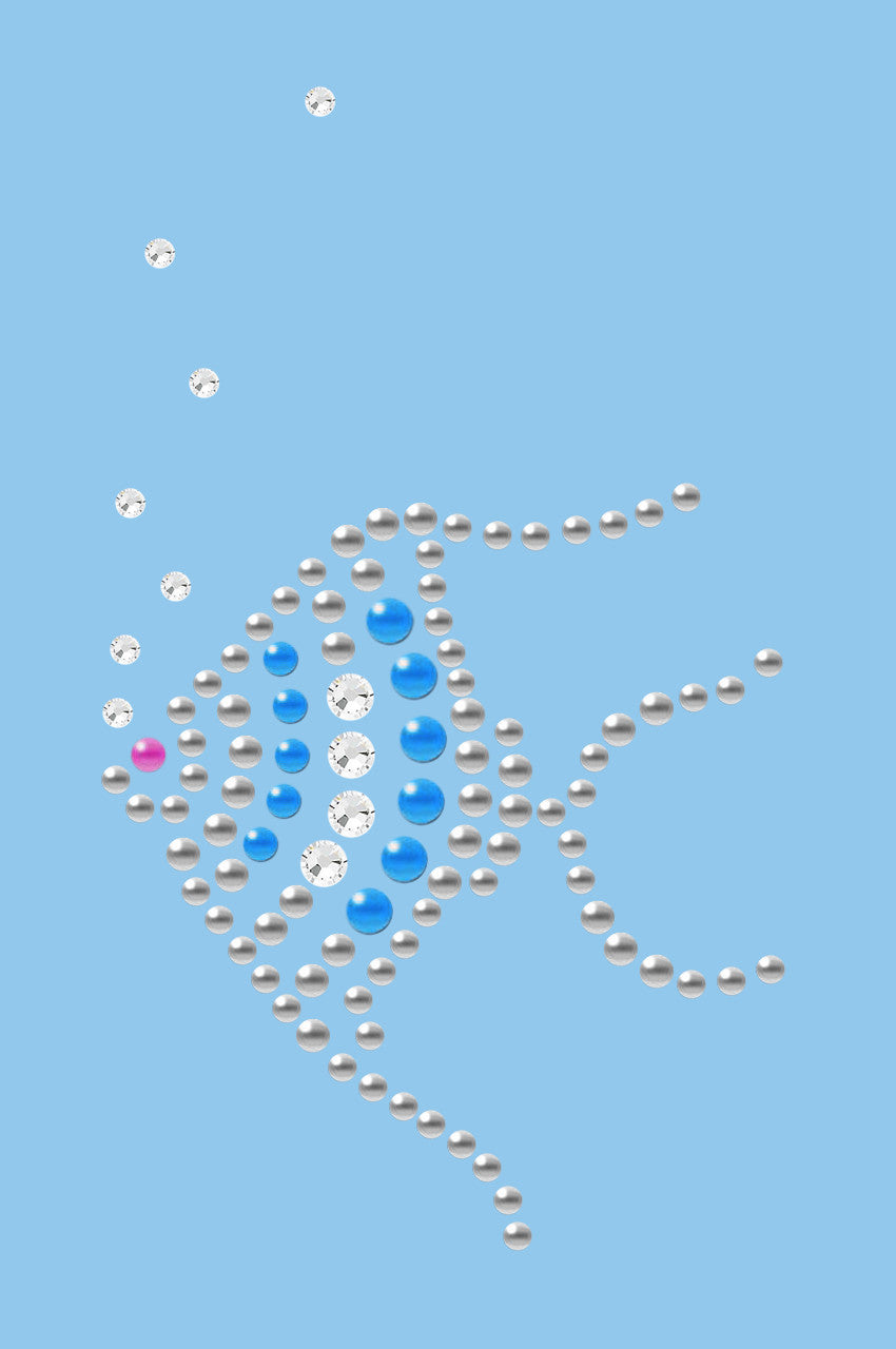 Angel Fish (Blue) - Bandanna