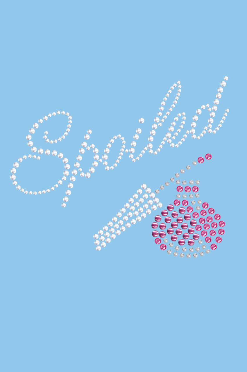 Spoiled with Austrian crystal Nail Polish - Women's T-shirt