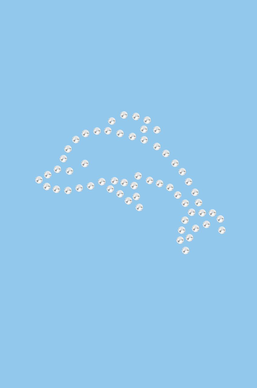 Dolphin (Small Rhinestone) - Bandanna