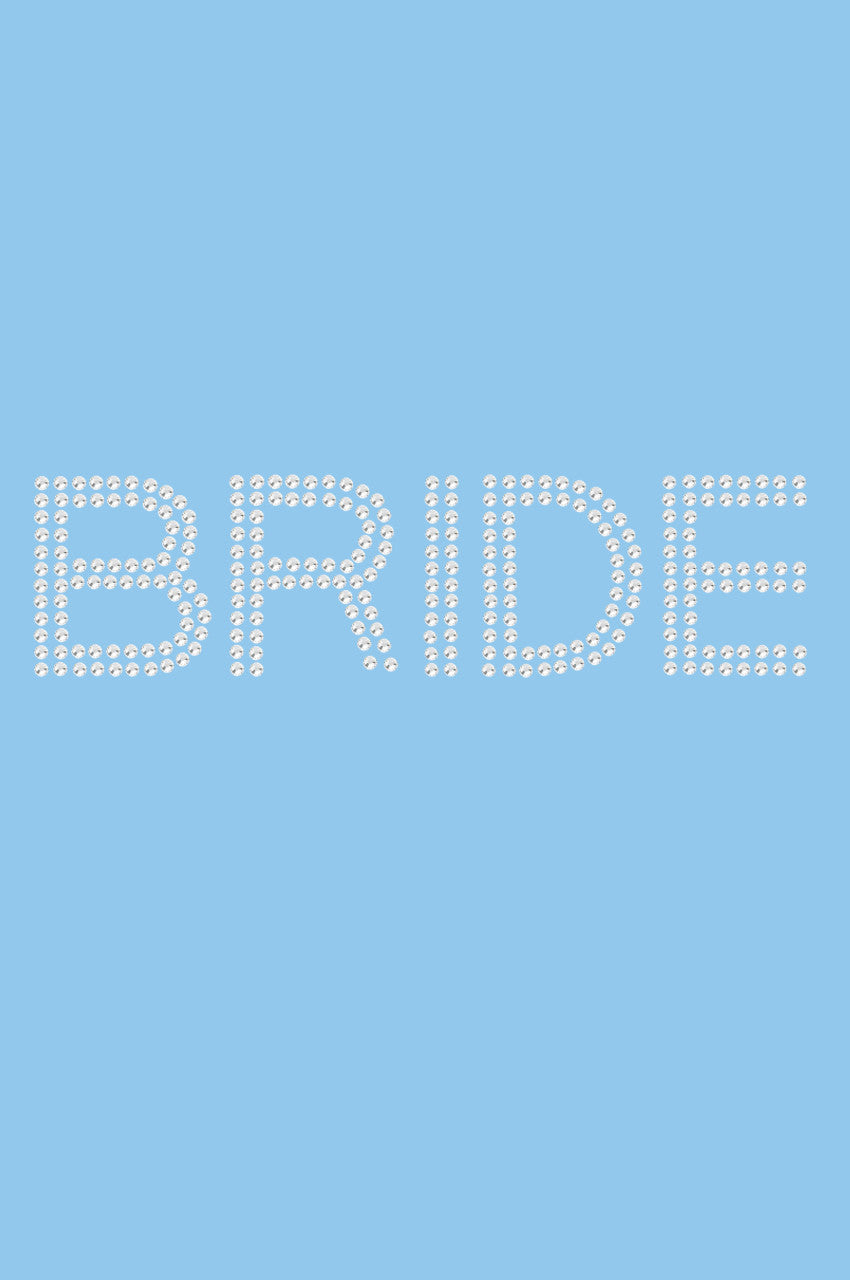 Bride (Large Block Letters)- Womens T-shirt
