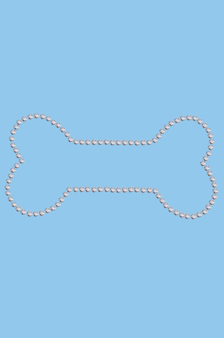 Bone (Rhinestuds) bandana