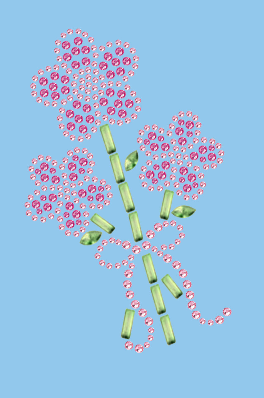 Pink Flower Bouquet - Women's T-shirt