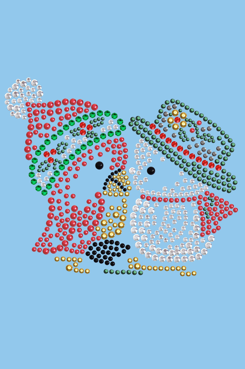 Christmas Birds - Womens T-shirt